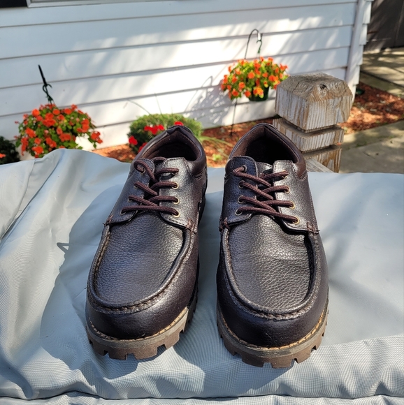 US Polo size 8.5 brown lightly worn - Picture 1 of 3